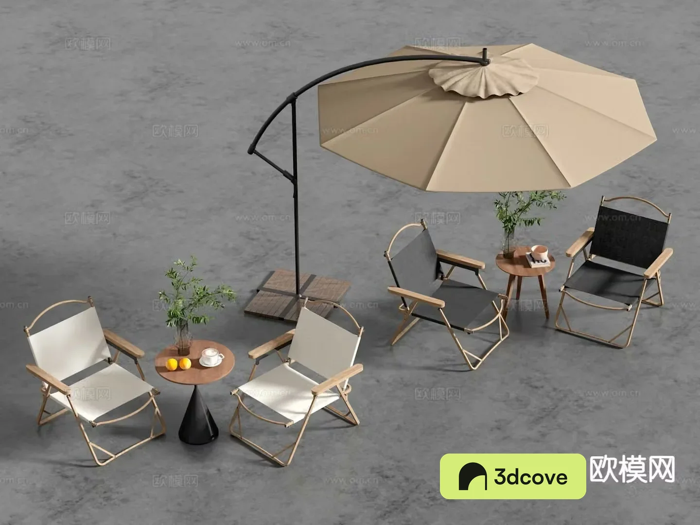 Outdoor tables and chairs camping chairs parasol