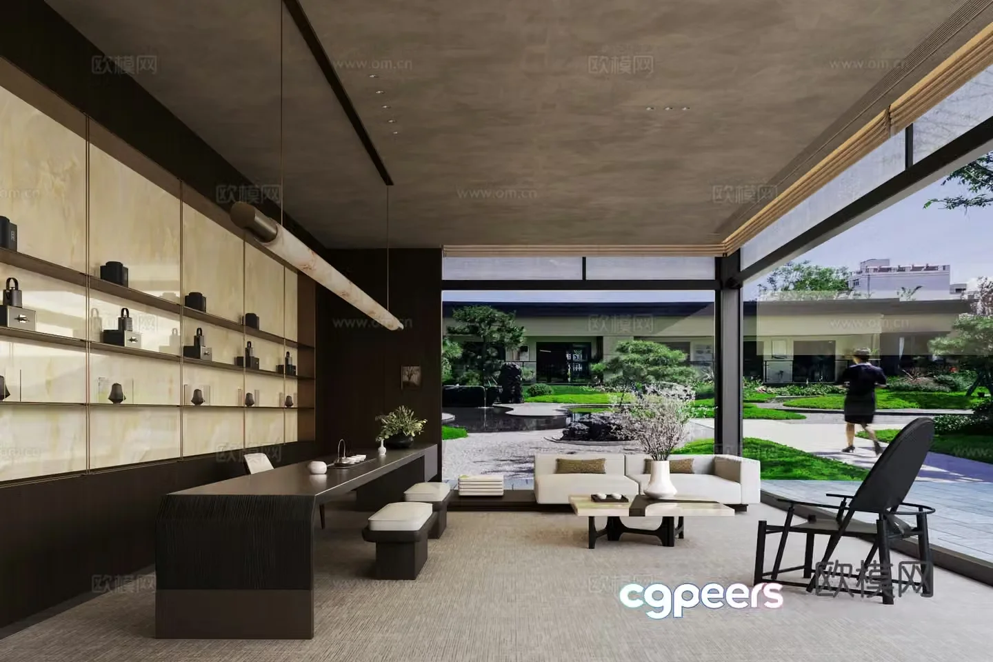 Sales office tea room 3D model