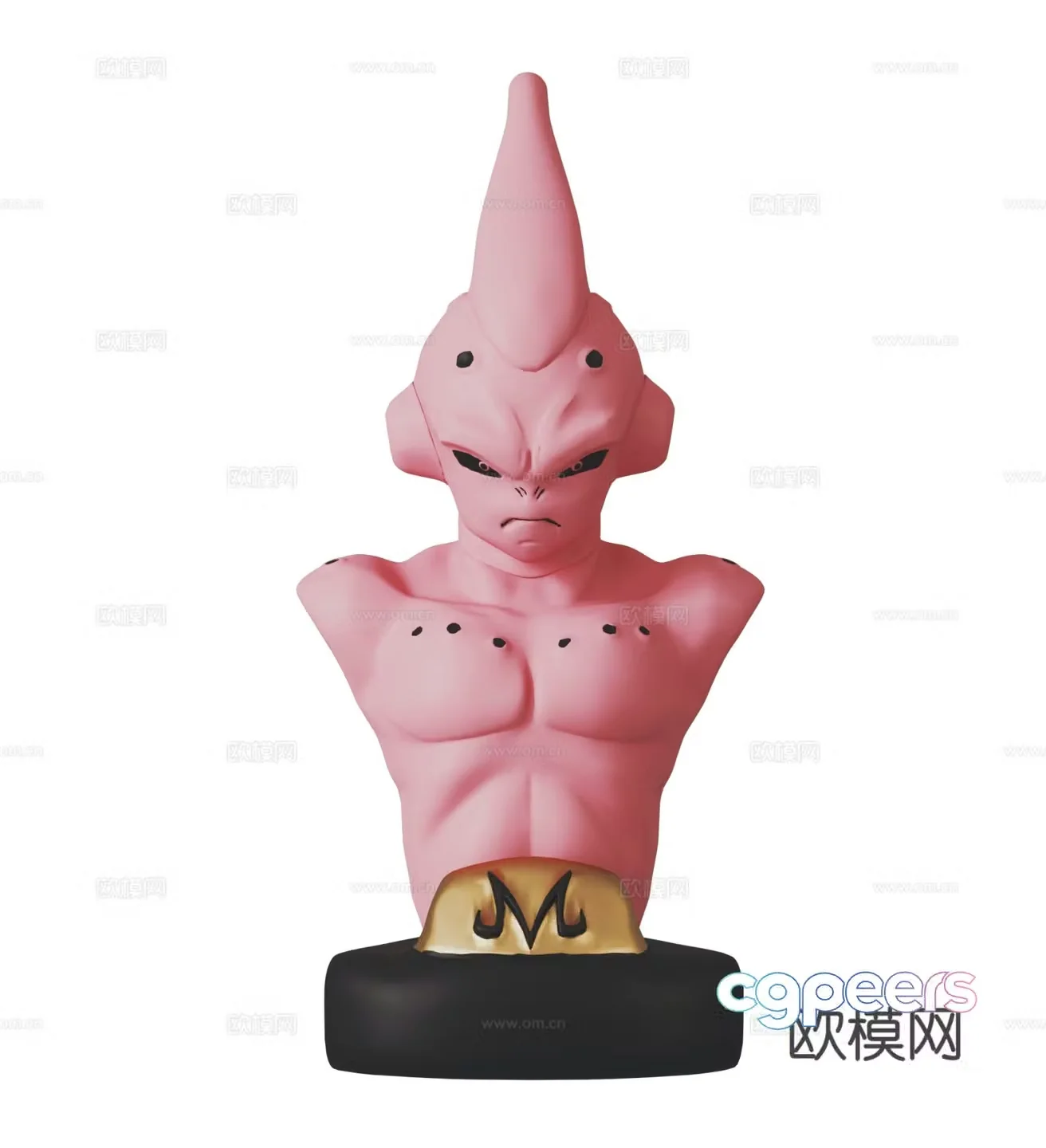 Dragon Ball Figures Trendy Toys Sculptures Cartoon Ornaments 3D Model