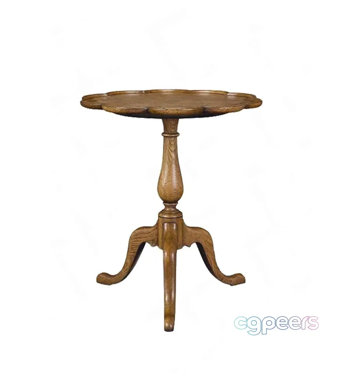 A Wooden Table 3D Model – 11984 – CORONA Render