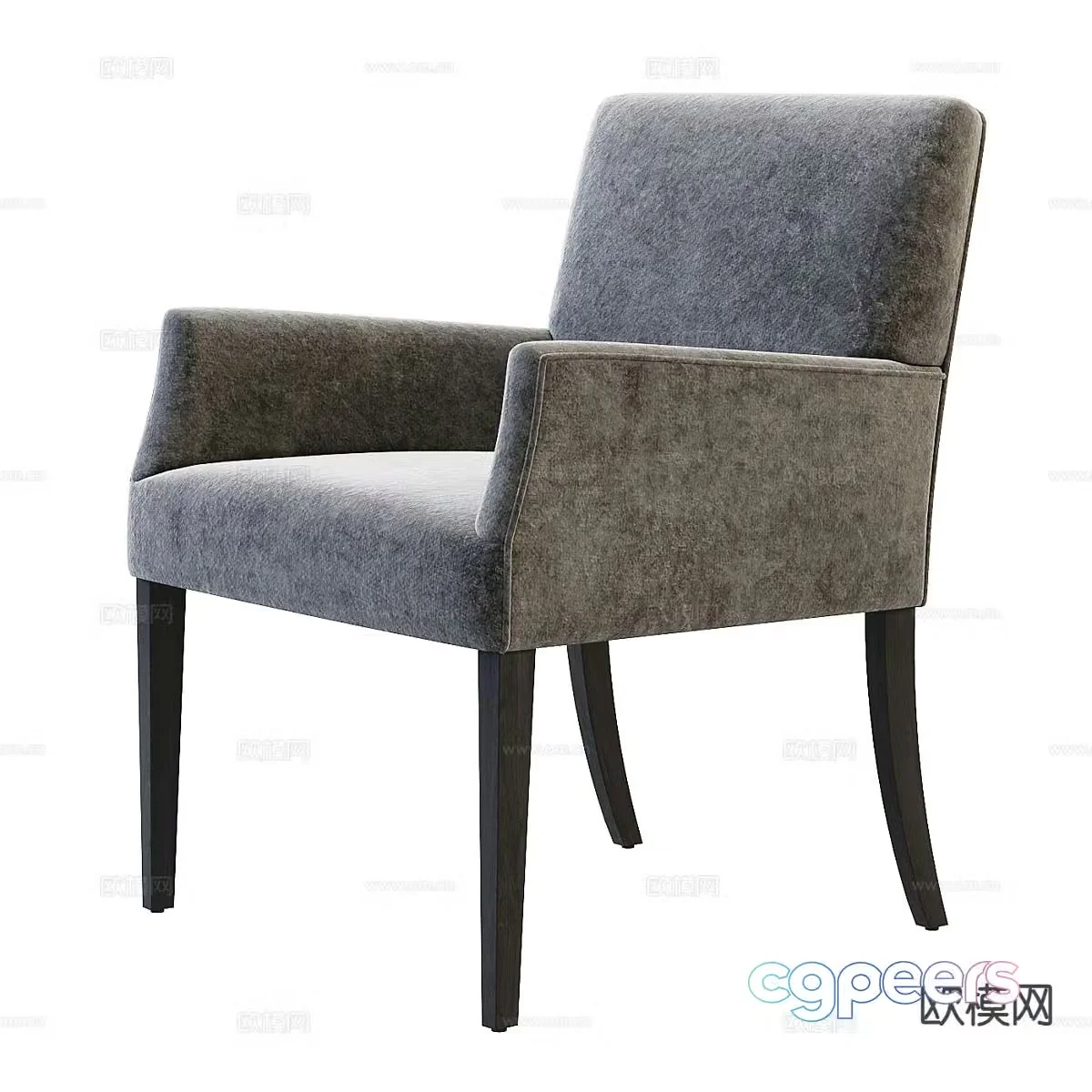 Modern dining chair book chair chair 3d model