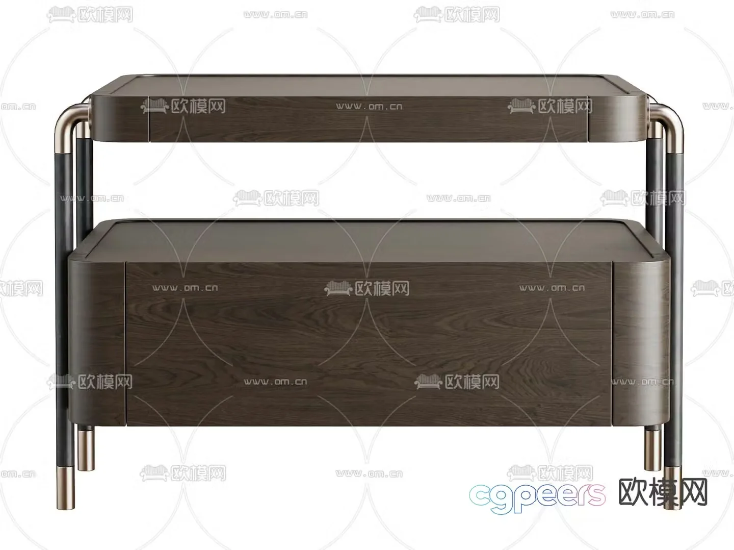 Frigerio bedside table 3d model