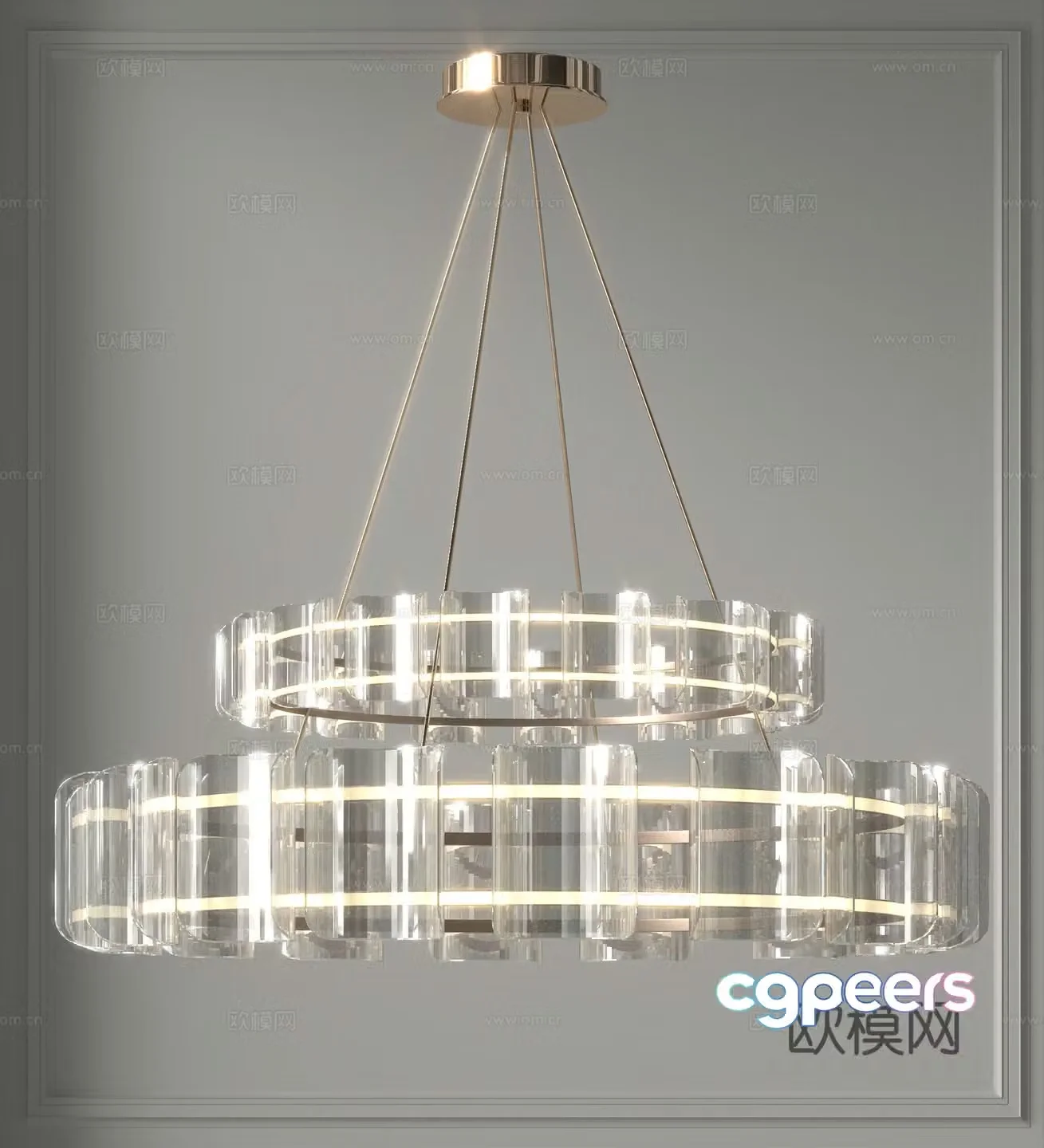 Lamps Chandelier Lighting Decorative Lights 3D Model