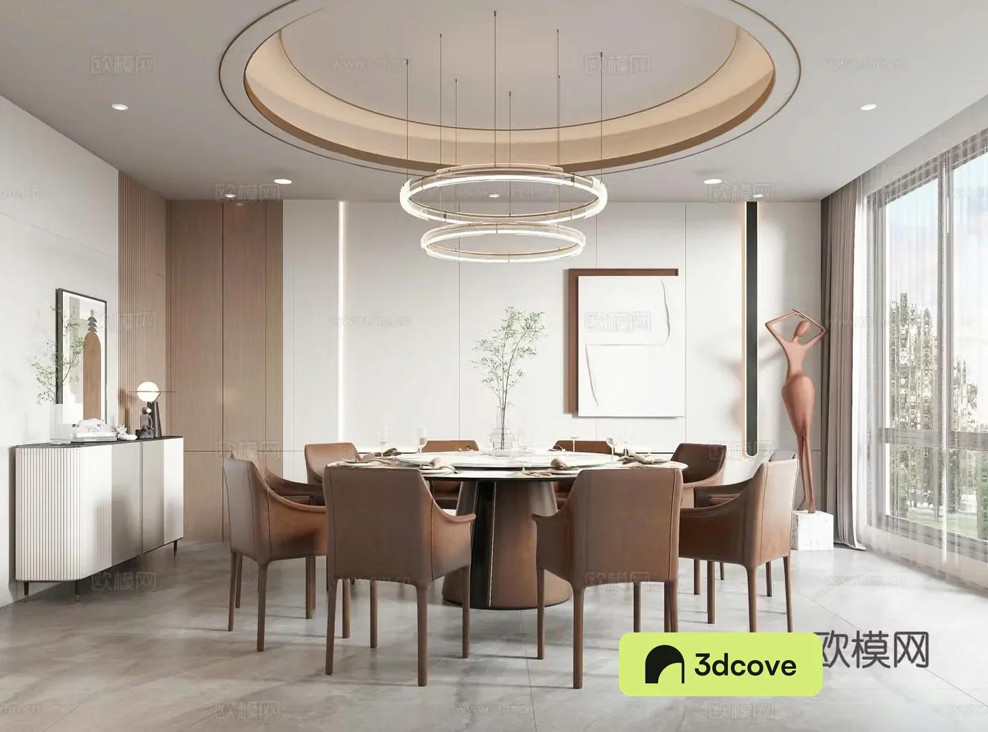 Restaurant private dining room