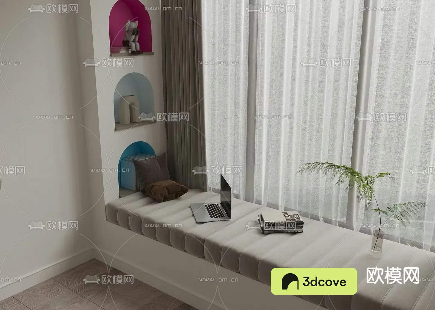 Bay window bay table curtain bay window mat