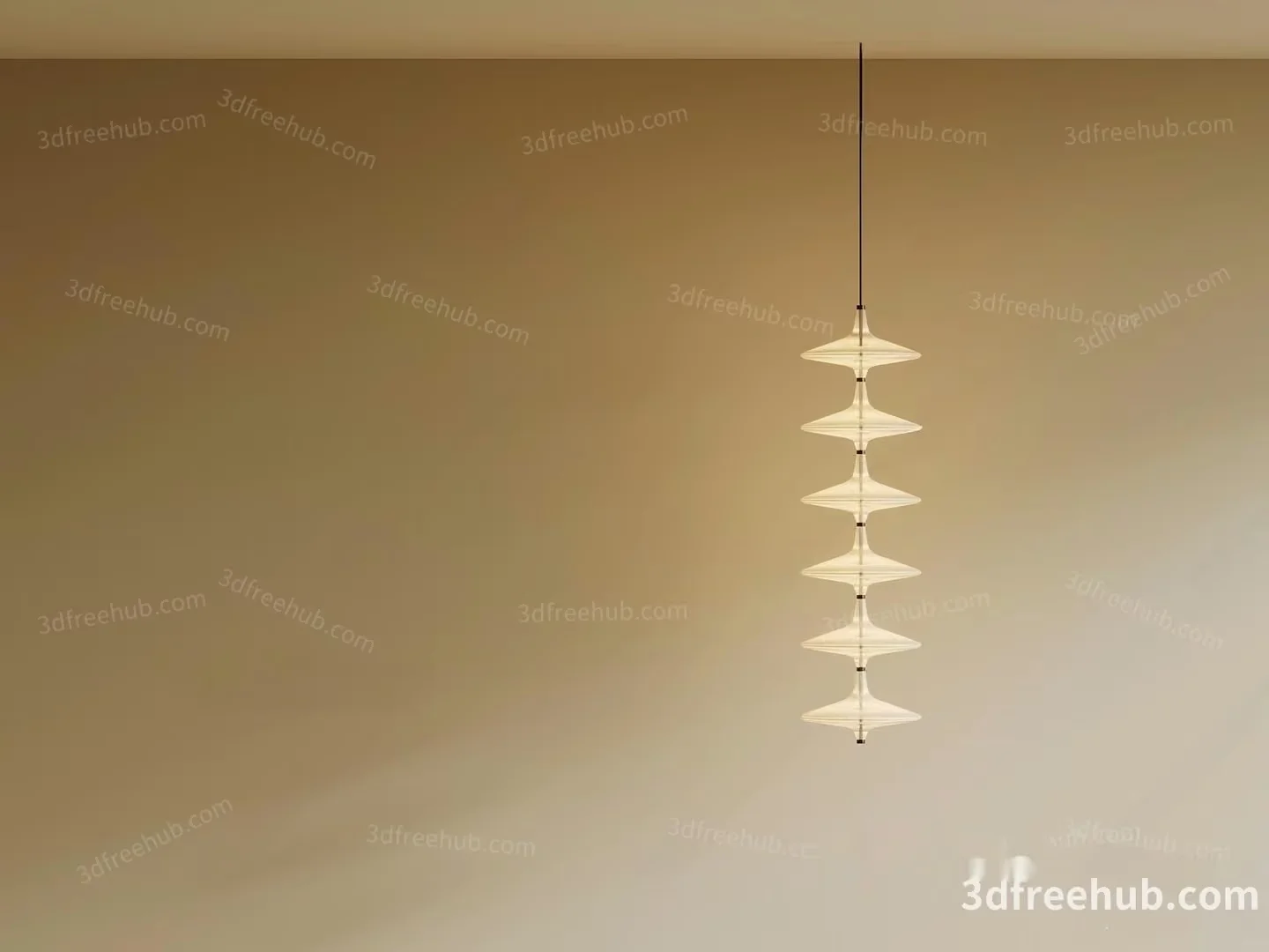 Modern Light Fixture 3D Model – 23516 – VRAY Render