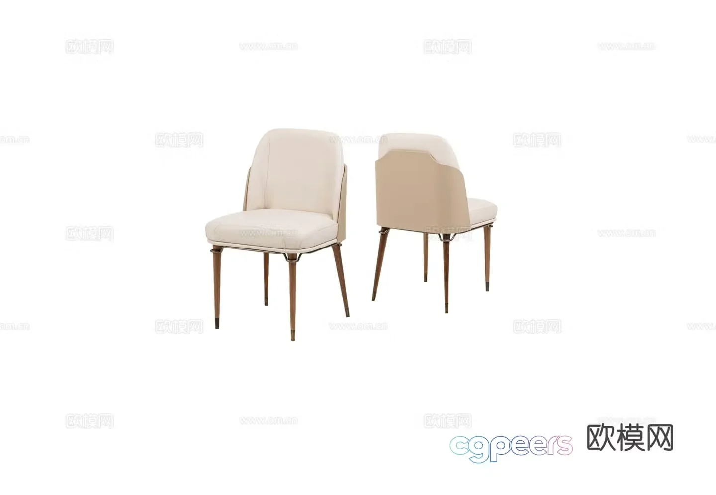 TURRI Dining Chair 3D Model