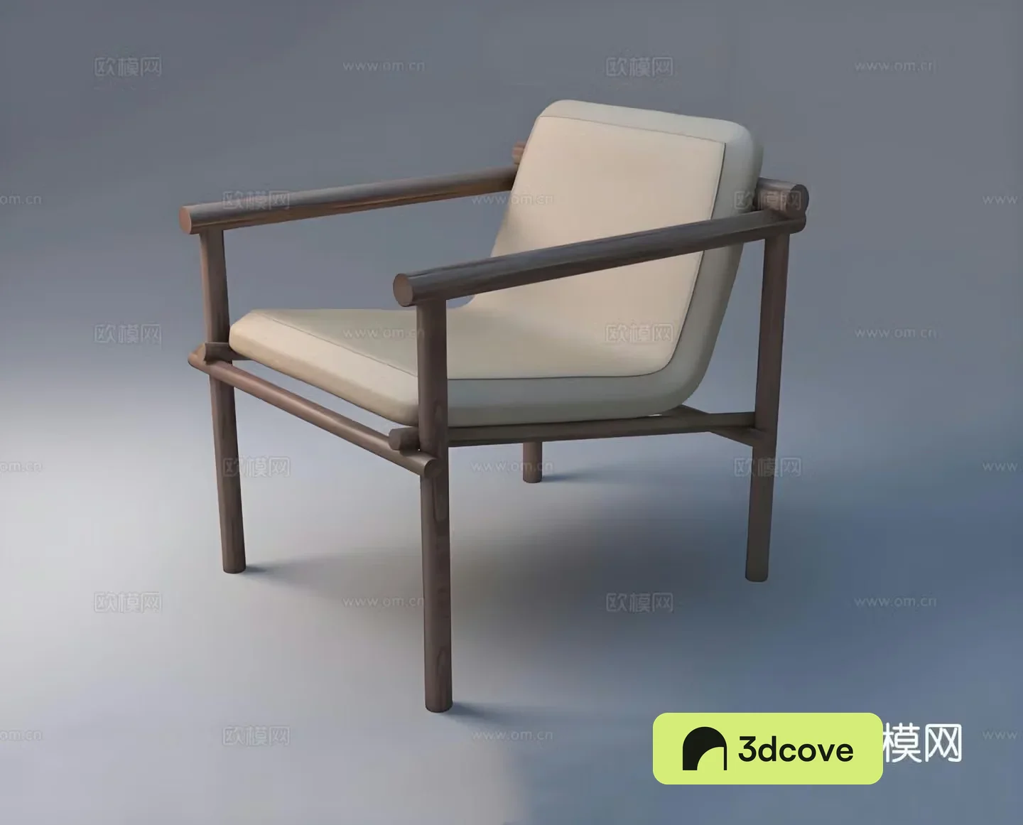 Leisure chair solid wood chair dining chair tea chair armchair