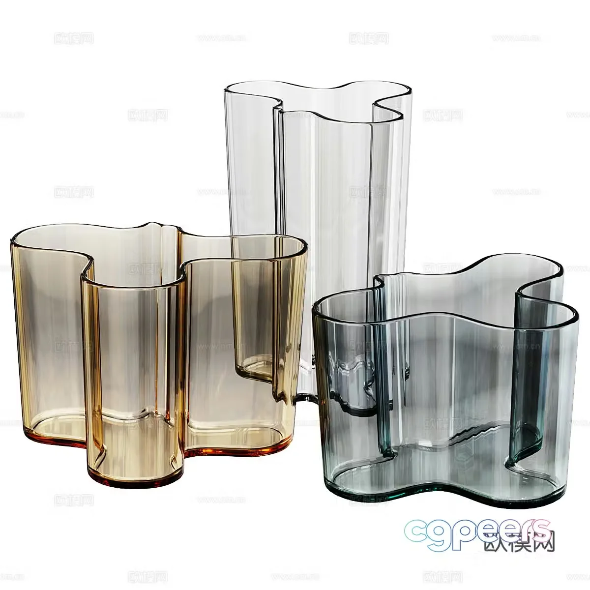 Tableware combination 3D model