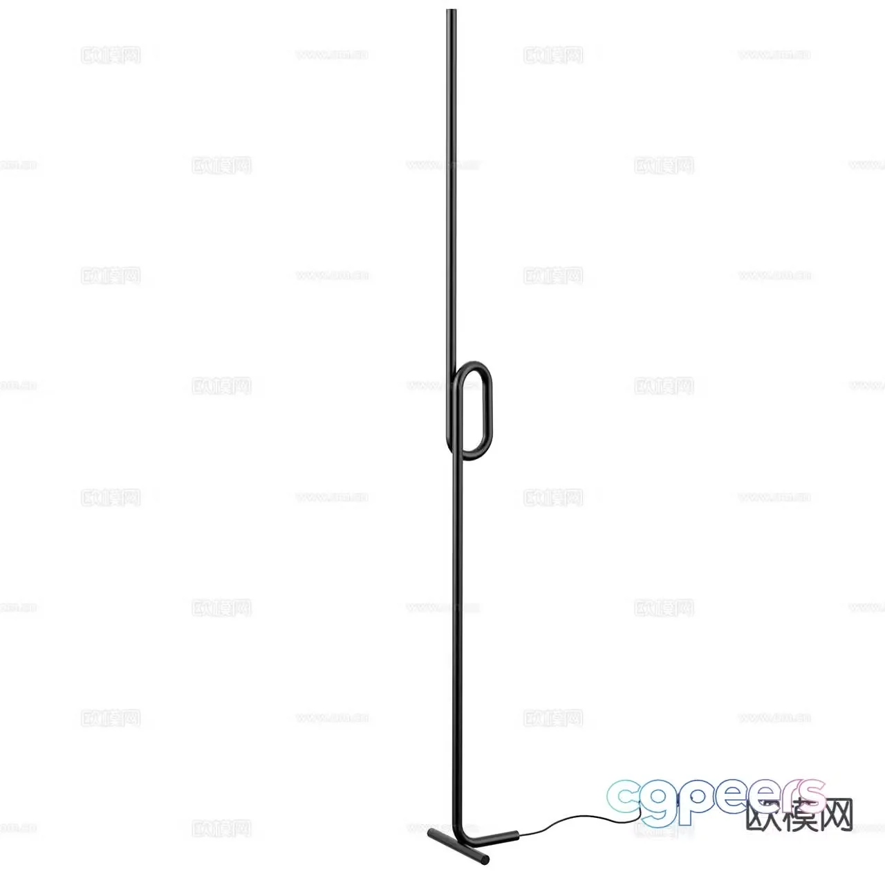 Modern floor lamp 3d model
