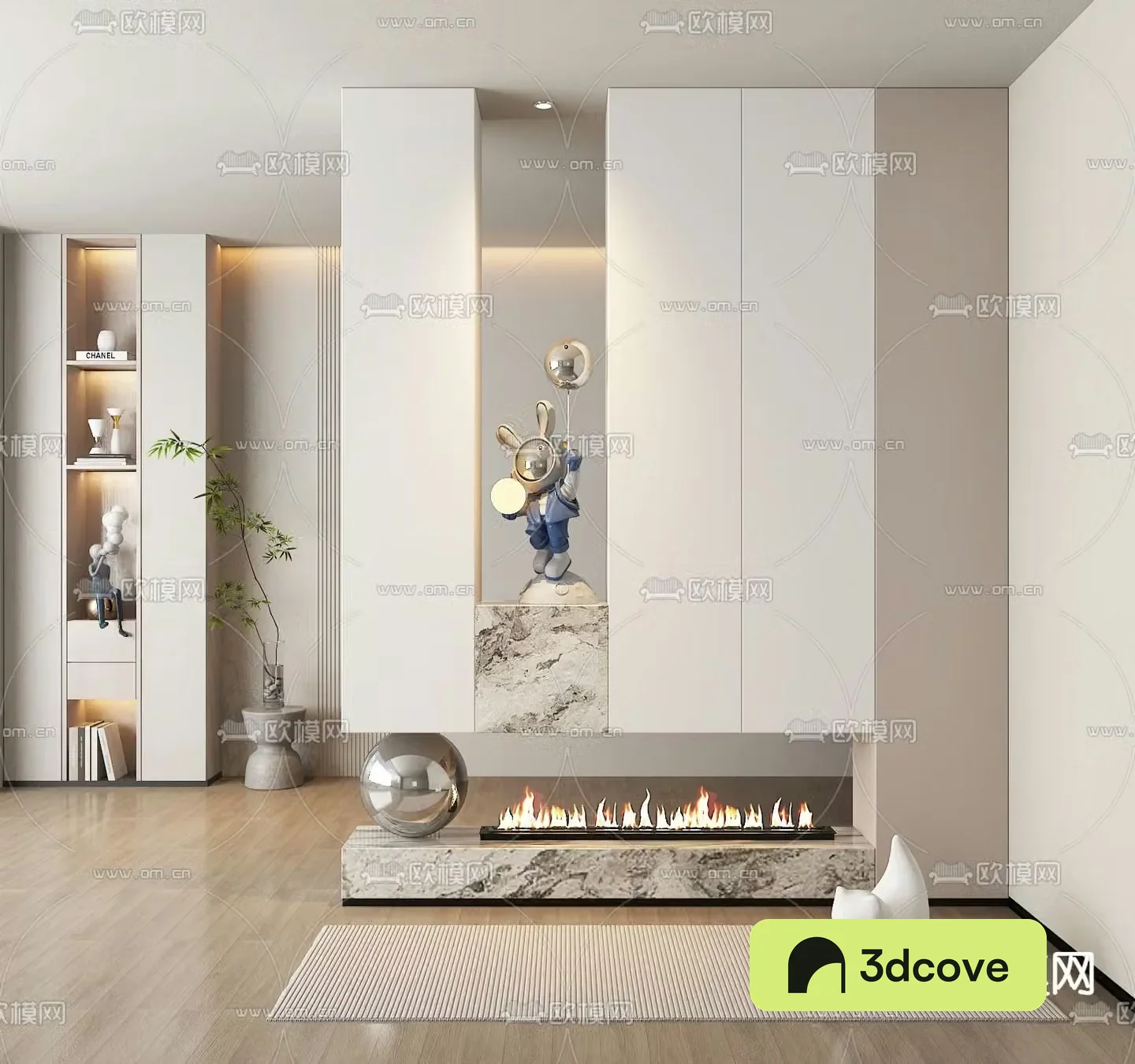 Entrance Shoe Cabinet Decorative Entrance
