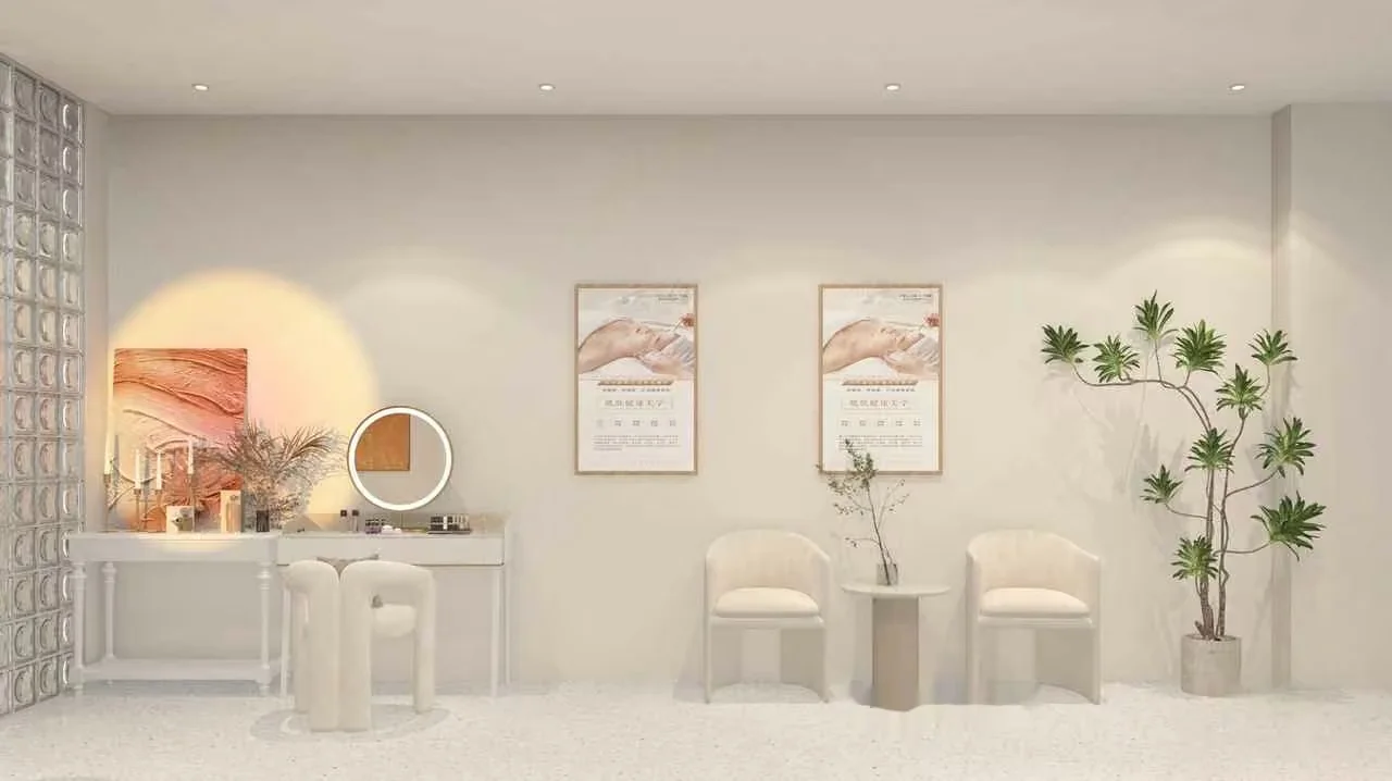 A White Chair 3D Model – 18023 – VRAY Render