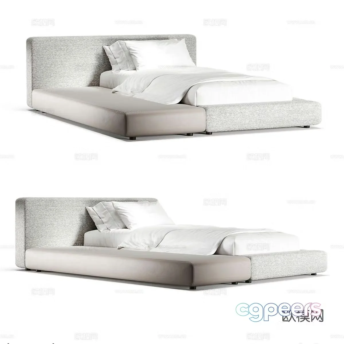Children’s bed 3d model