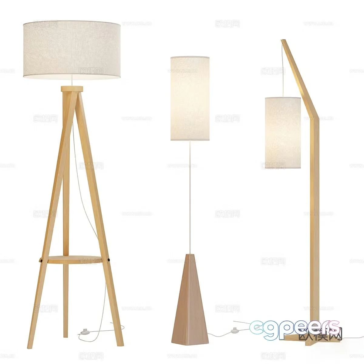Floor lamp 3d model