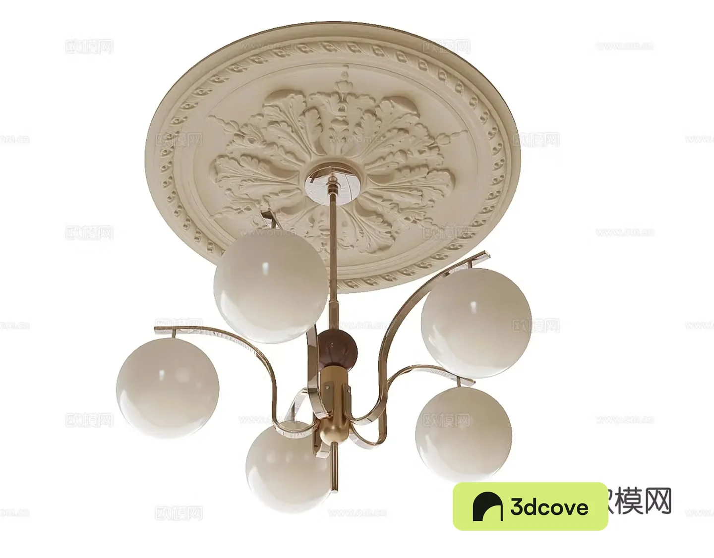 French chandelier spherical chandelier