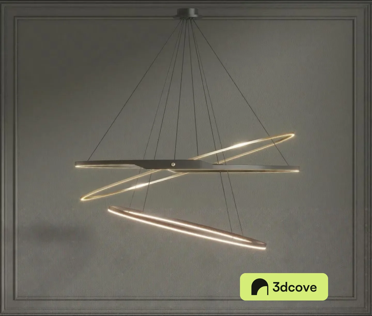 A Modern Light Fixture