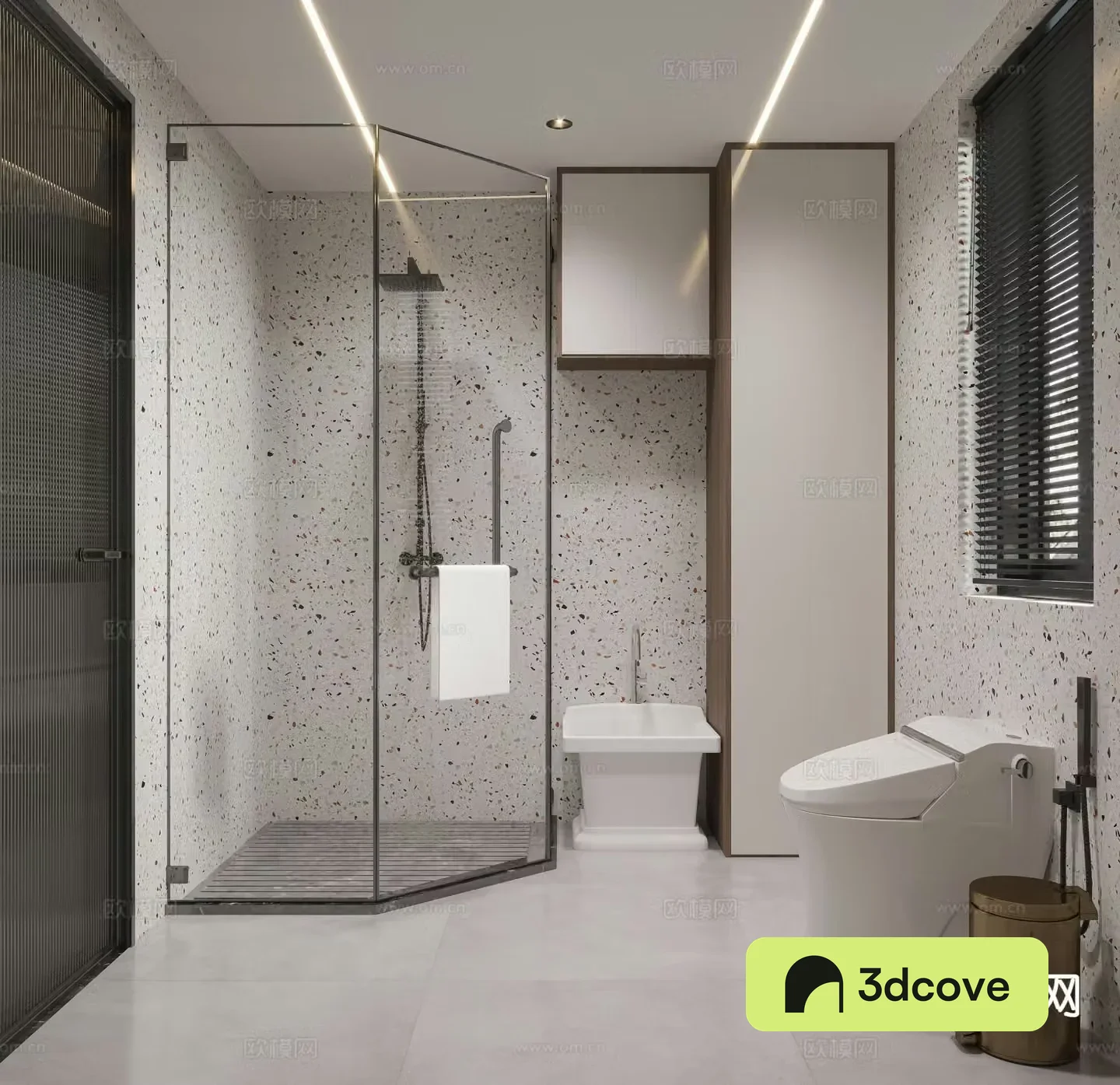 Modern bathroom