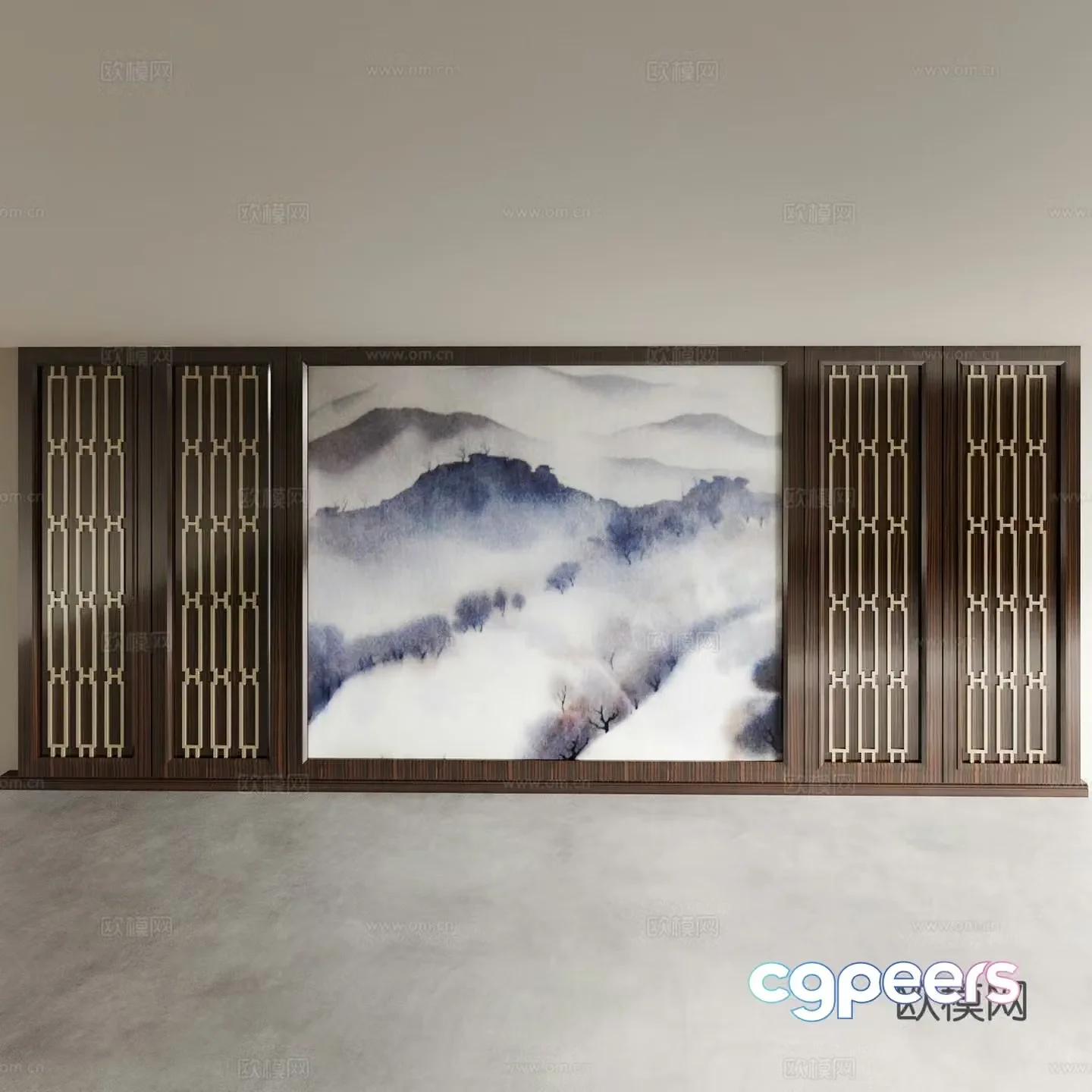 Background wall Bedside background wall Sofa background wall Living room background wall Bedroom background wall Porch 3D model