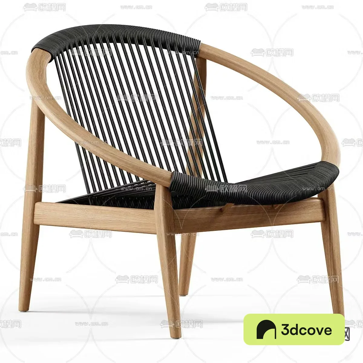 Wabi-sabi chair leisure chair balcony chair lounge chair