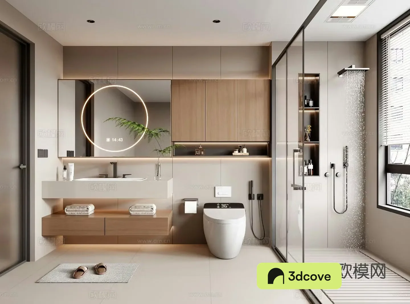 Modern bathroom