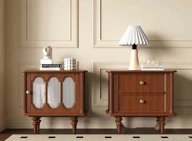Mid-Century Nightstands 3D Model – 4045 – VRAY Render