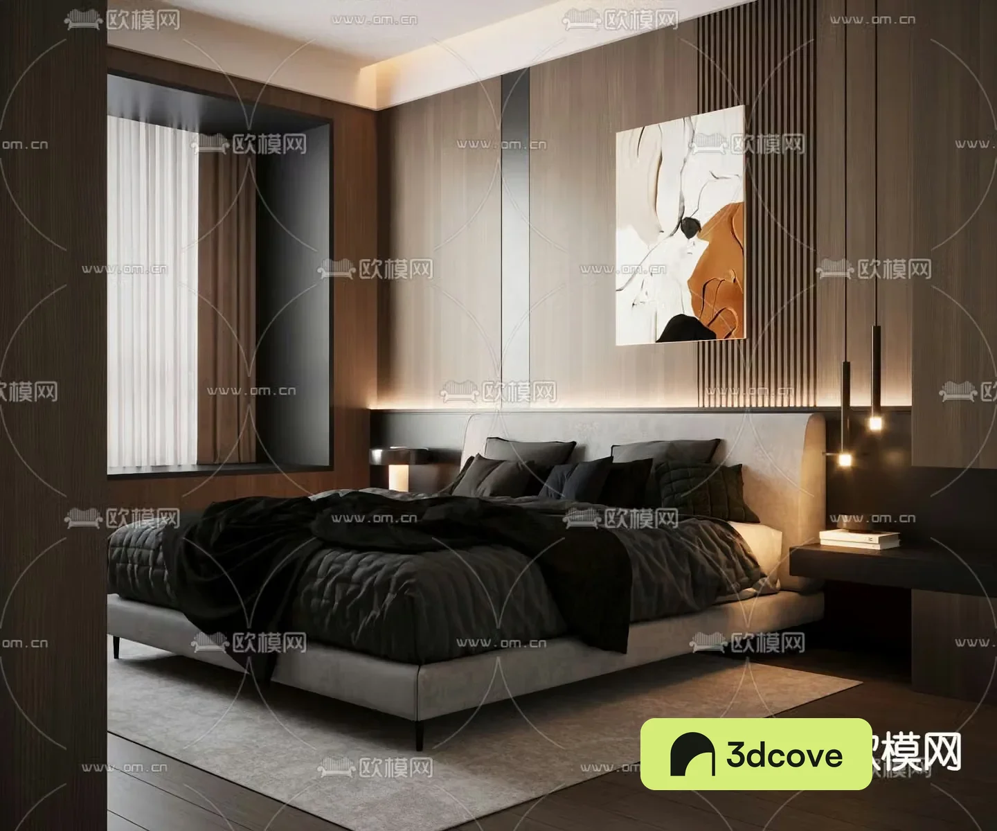 Italian double bed