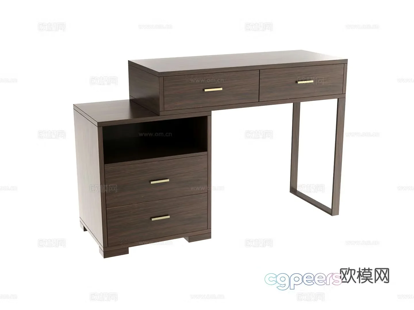 desk 3d model
