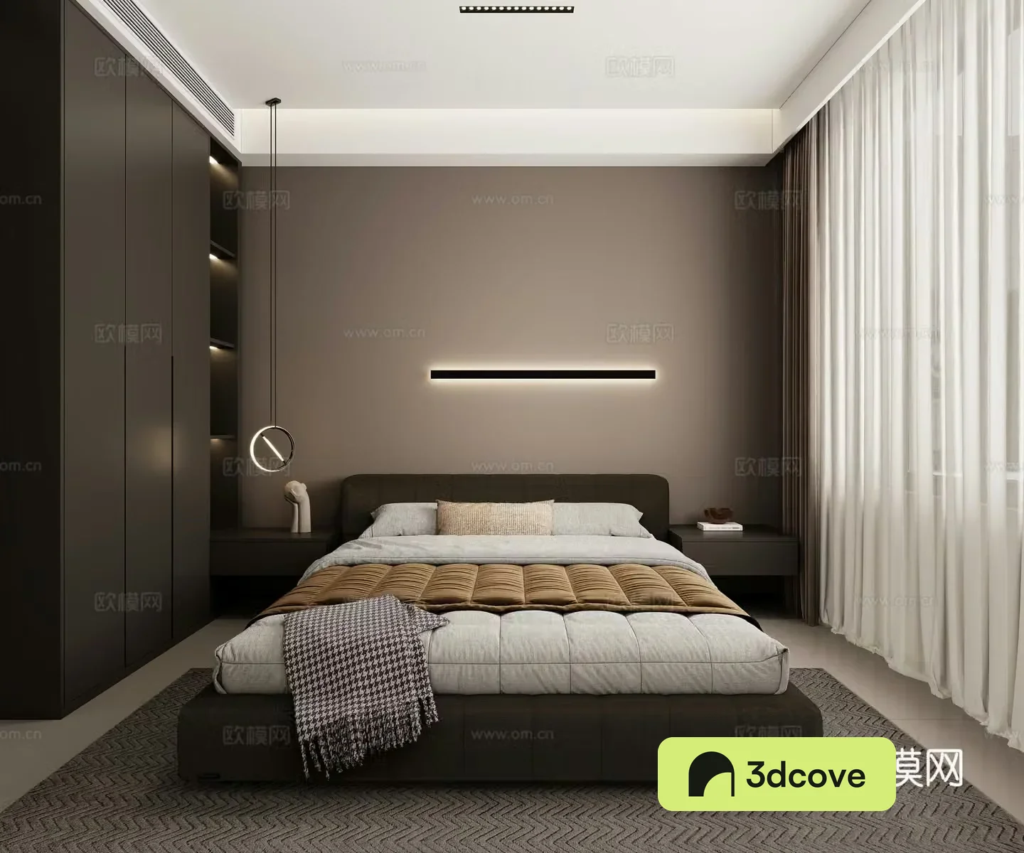 Modern bedroom