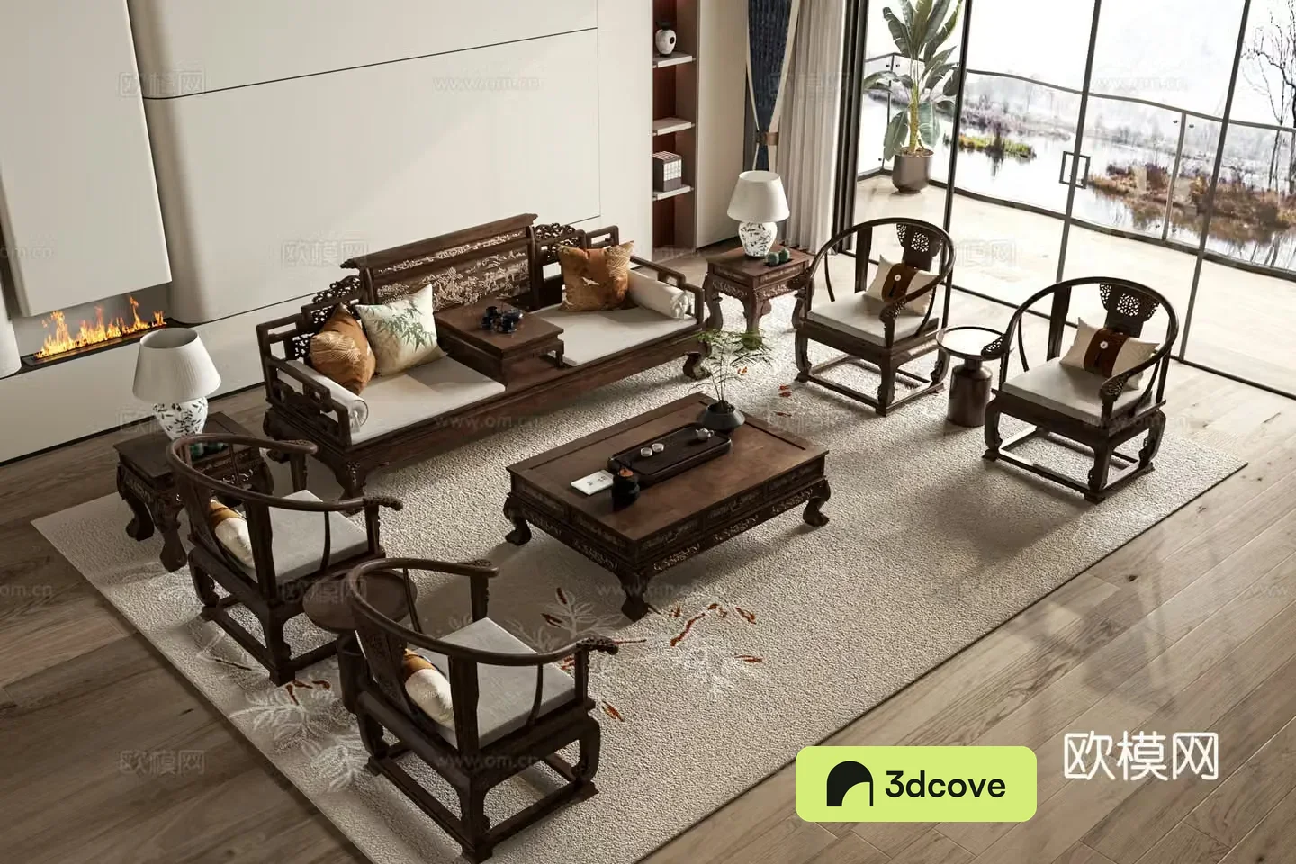 New Chinese style sofa