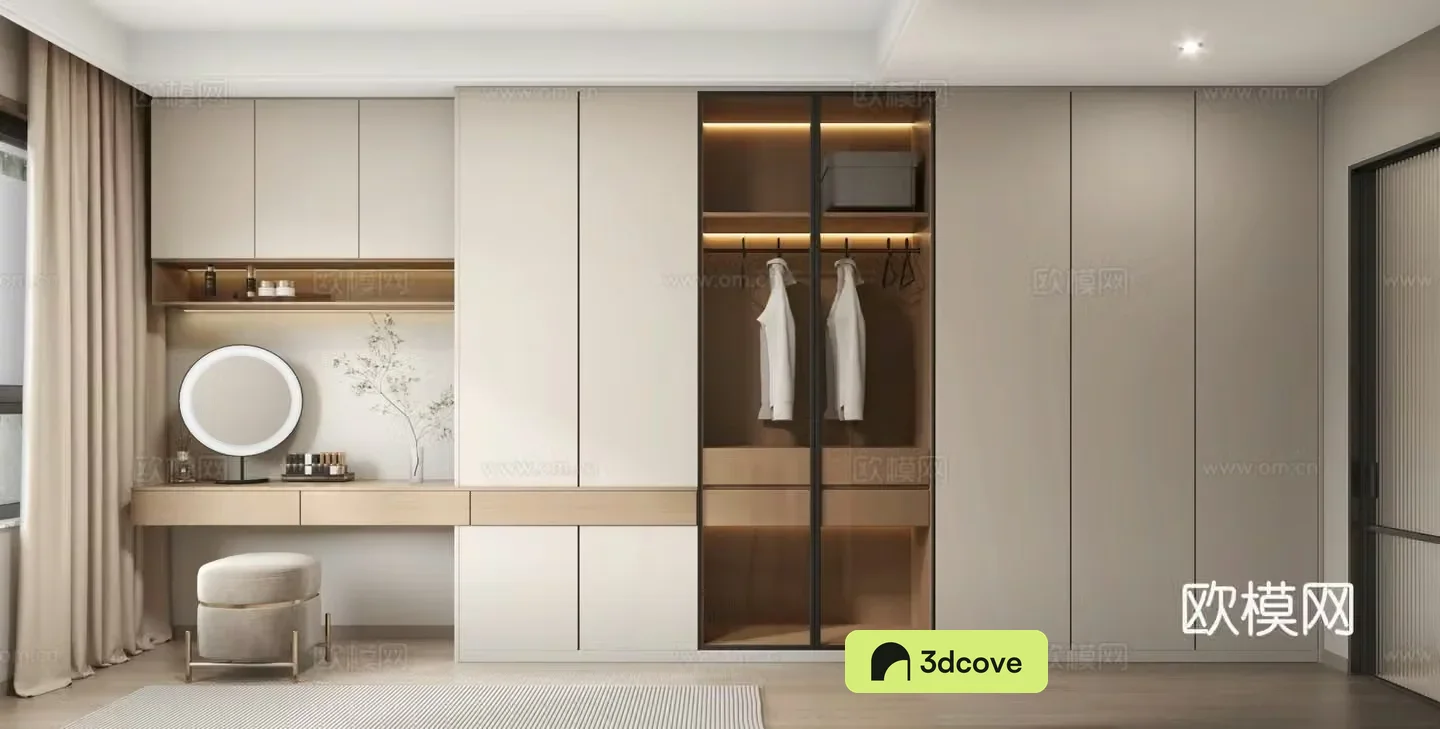 Modern home bedroom