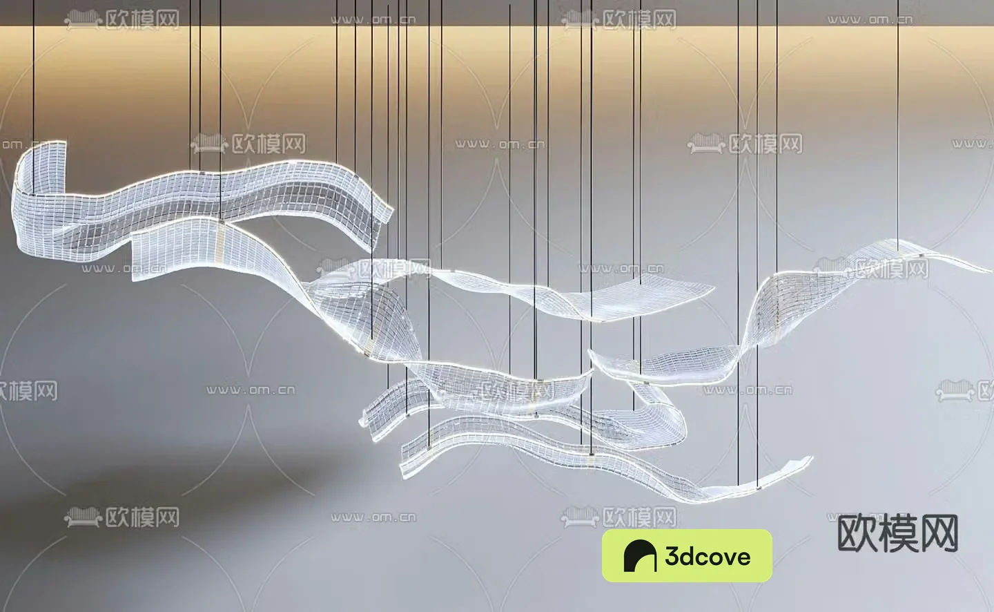 Modern art chandelier crystal chandelier