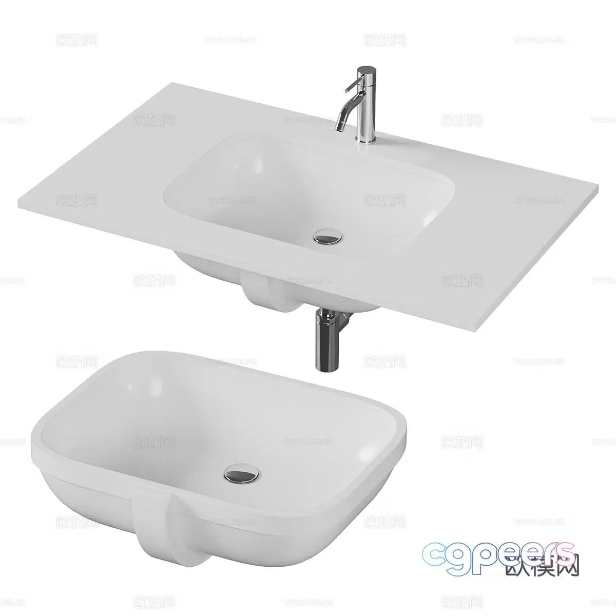 Wash basin 3d model