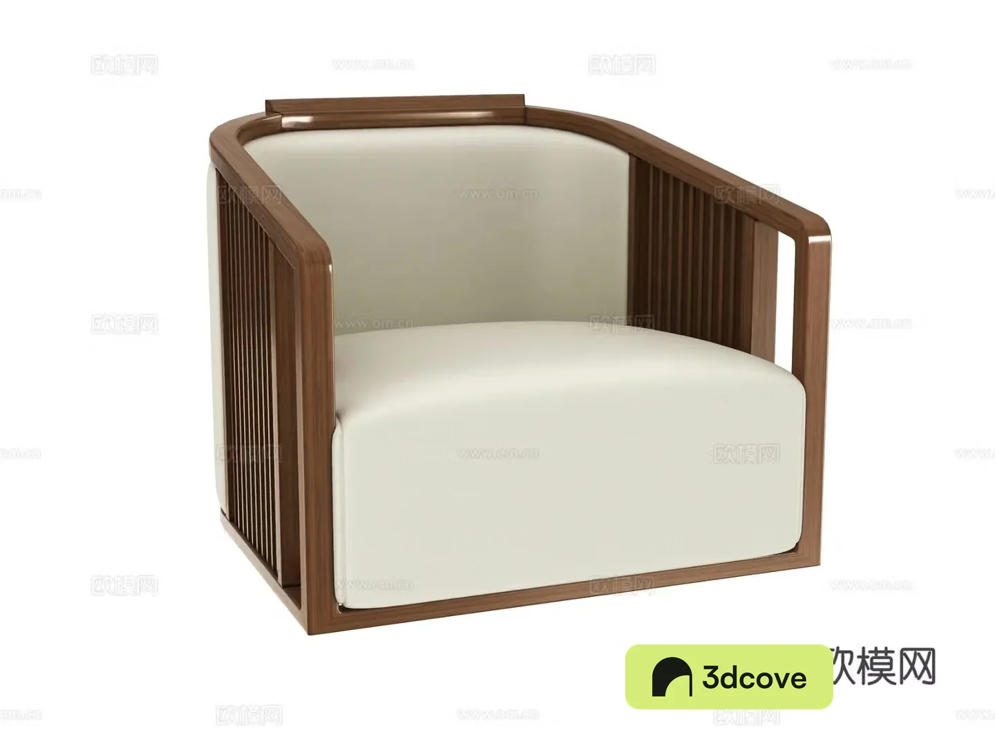 New Chinese style single sofa