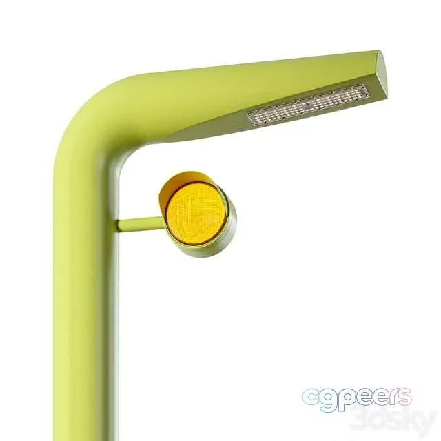 3ds Max Free – Stolb Park SE-CW Pedestrian Crossing Lighting Kit