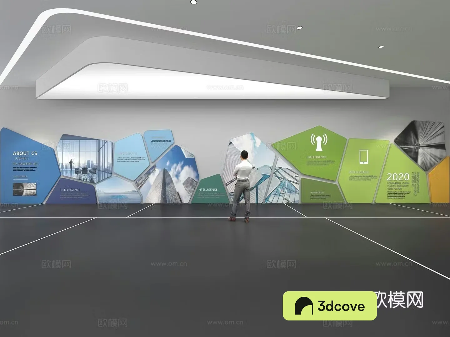 Cultural wall Corporate culture wall Display wall Theme wall Exhibition hall Campus culture Corridor