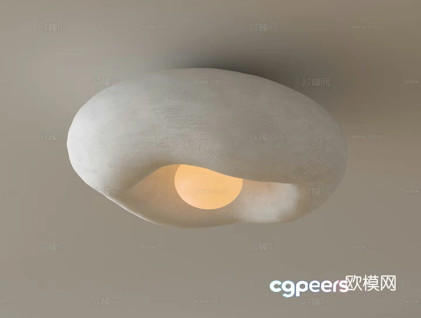 Modern ceiling lamp 3d model