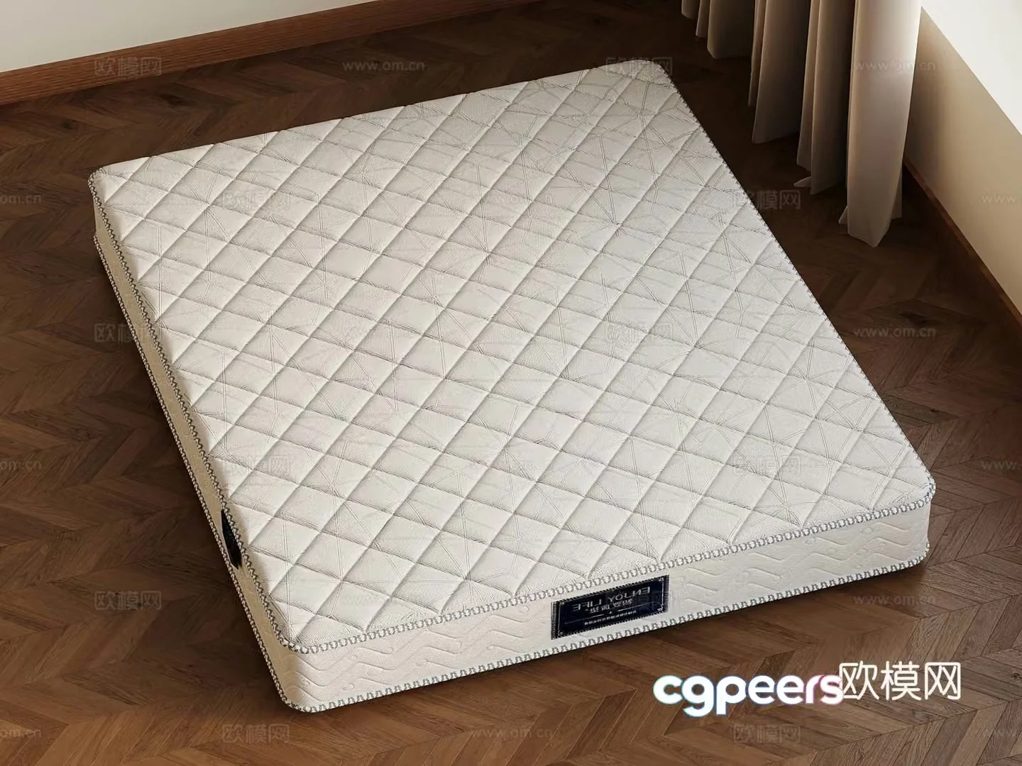 Modern mattress 3d model