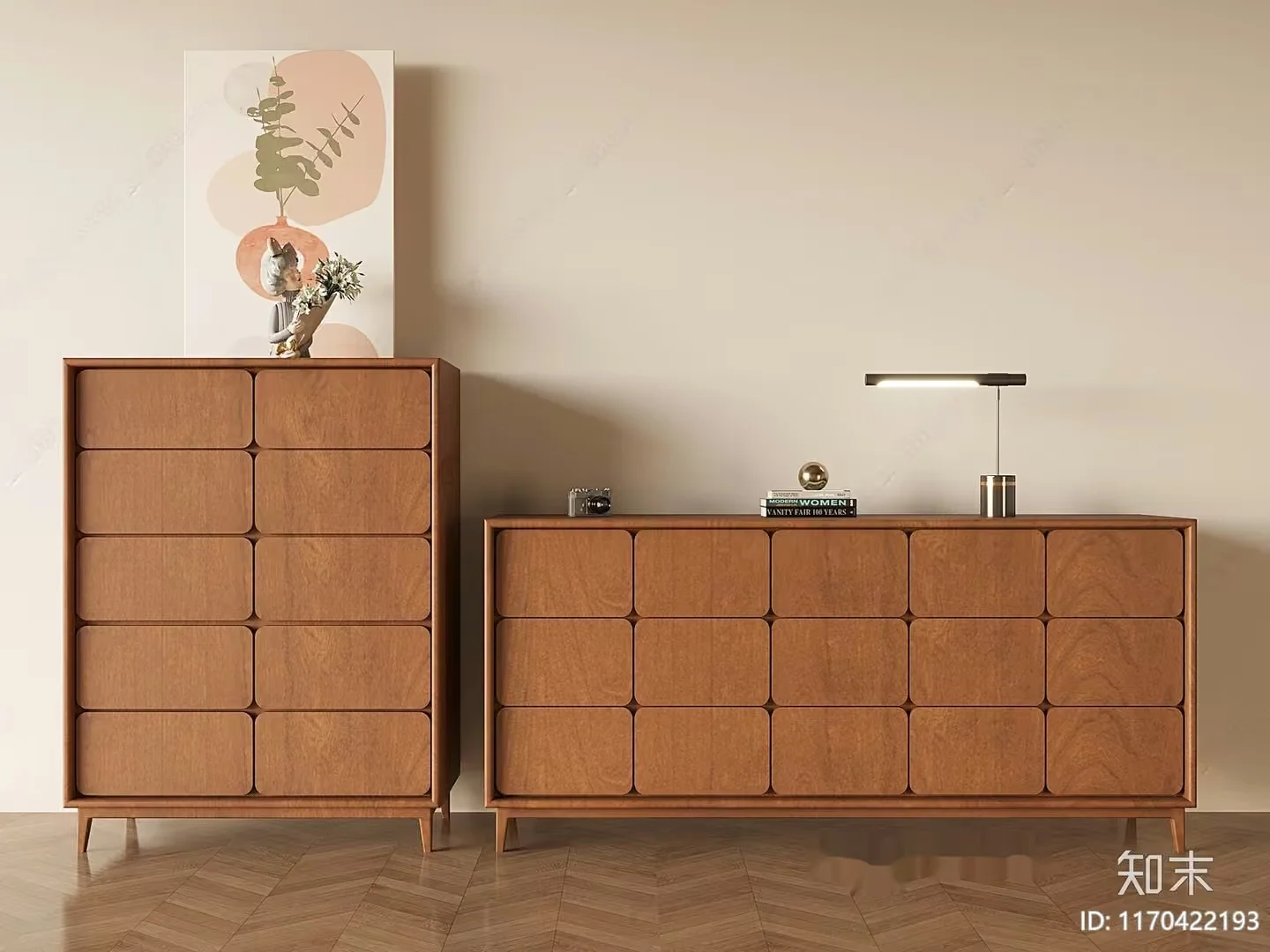 Mid-Century Modern Furniture 3D Model – 16769 – VRAY Render