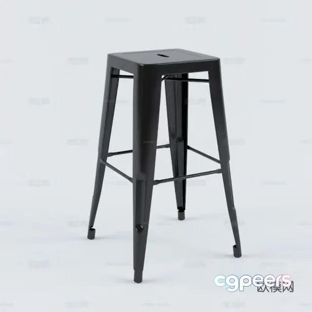 bar stool bar stool 3d model