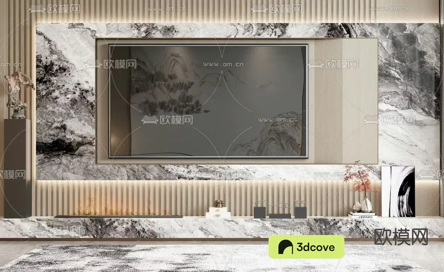 TV background