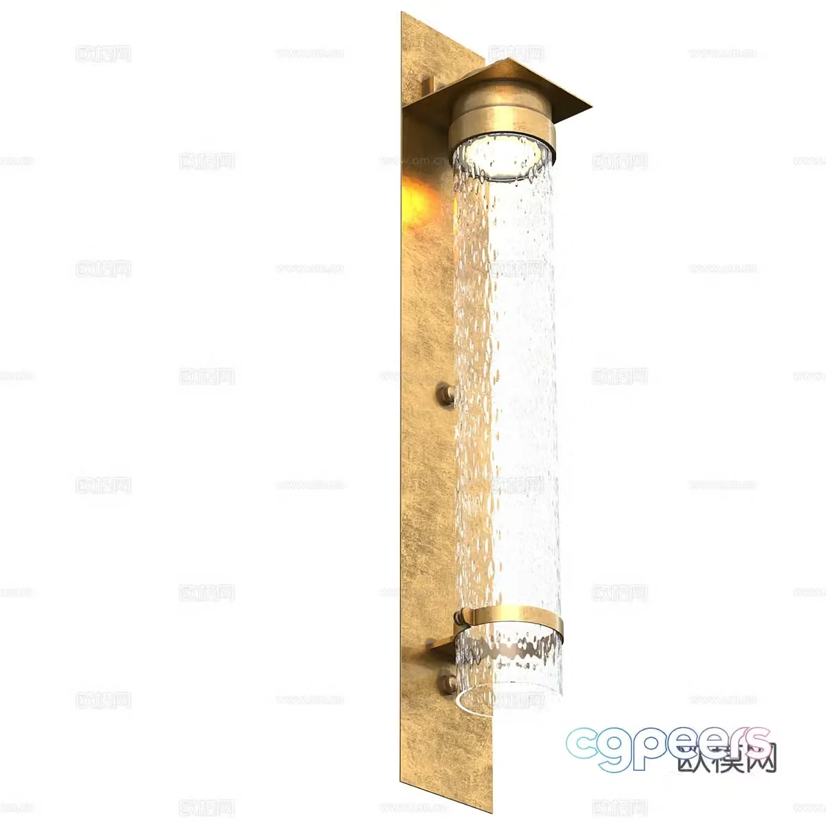 Light luxury wall lamp 3D model