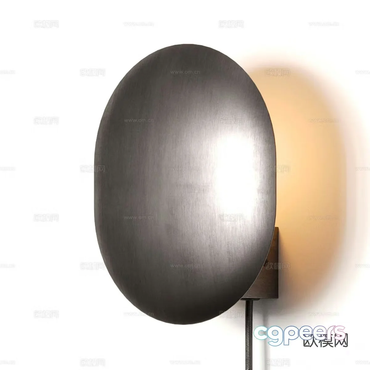 Modern wall light 3d model