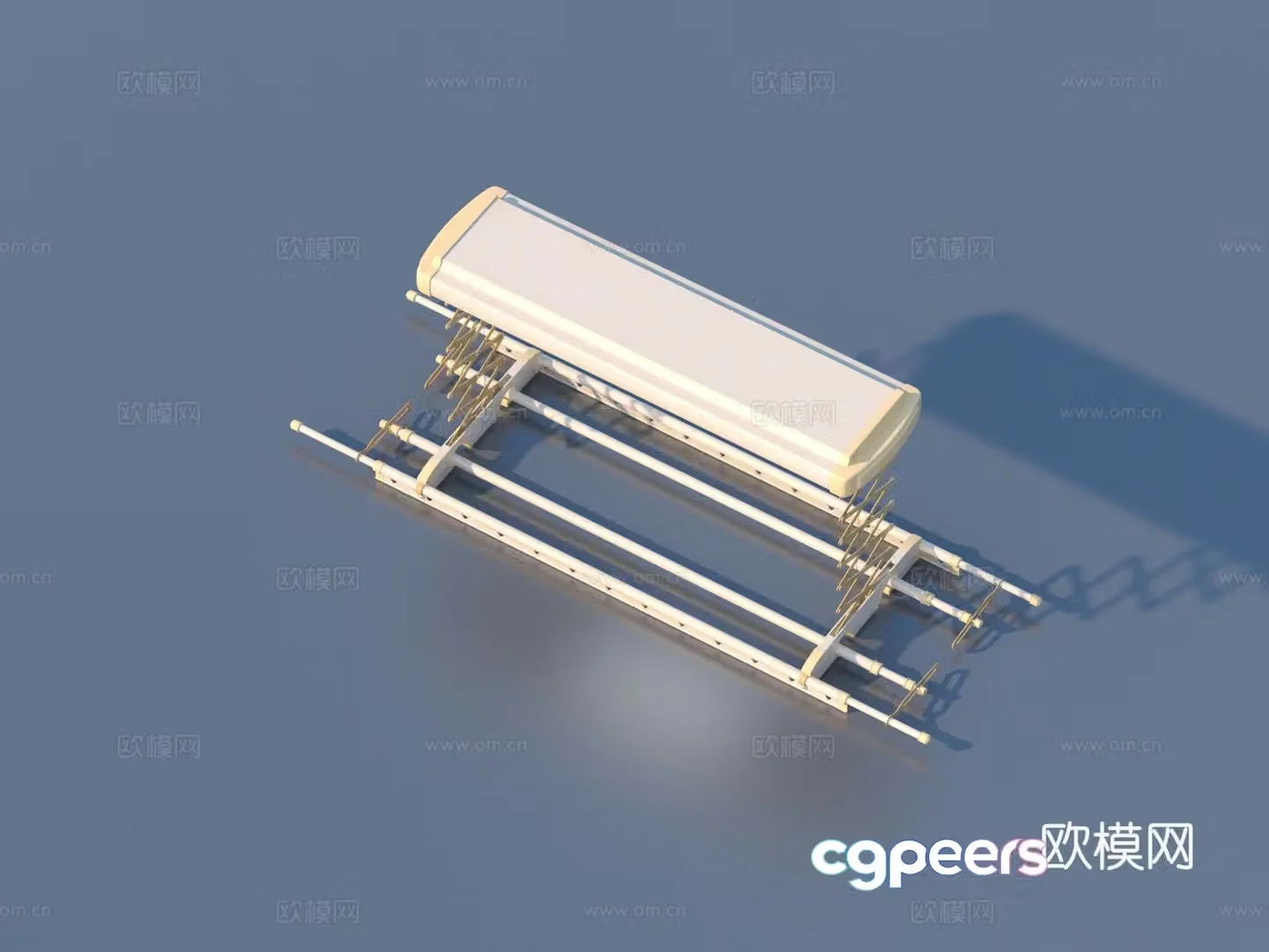 Clothes rack Invisible Clothes rack Electric Clothes rack 3D Model