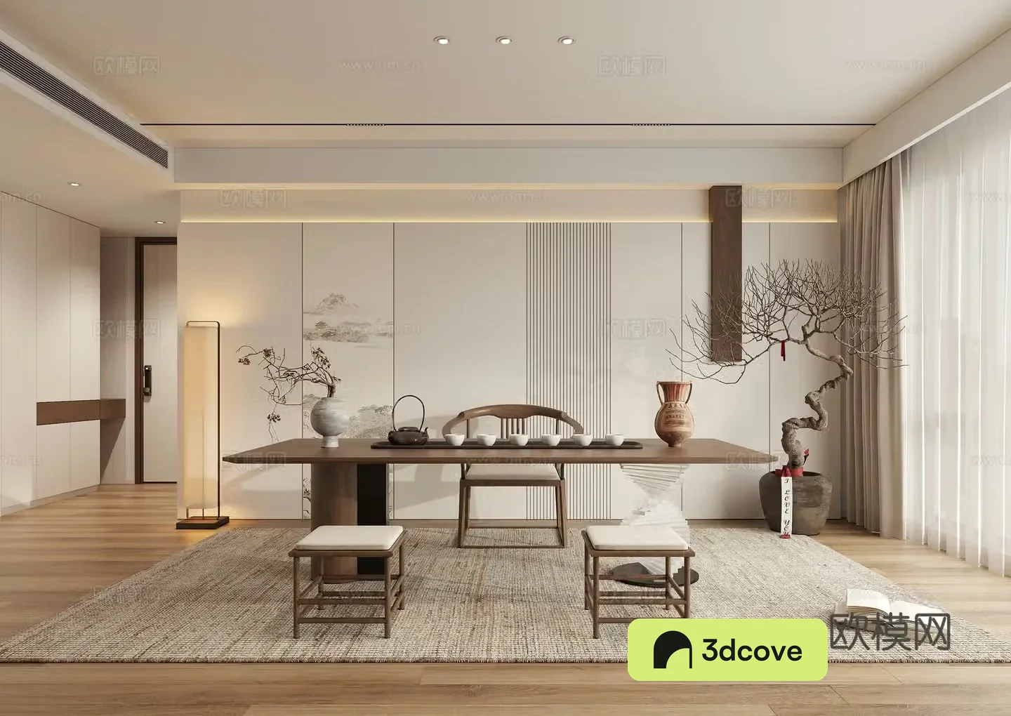 New Chinese tea room