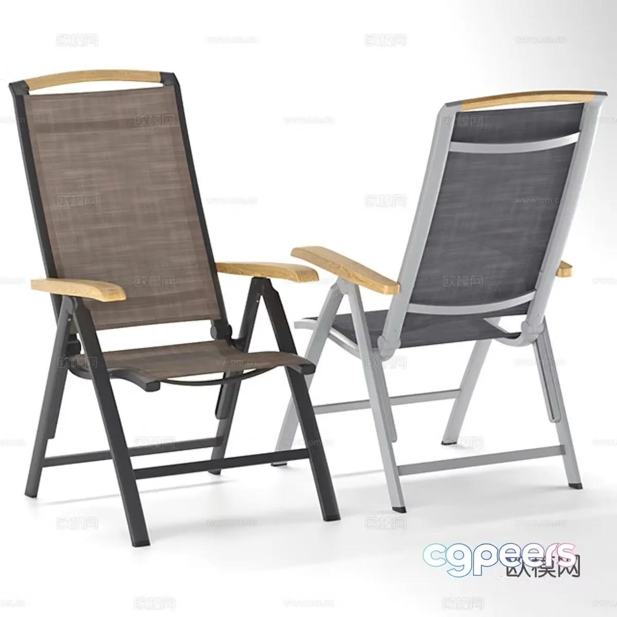 Modern Italian casual chair 3d model