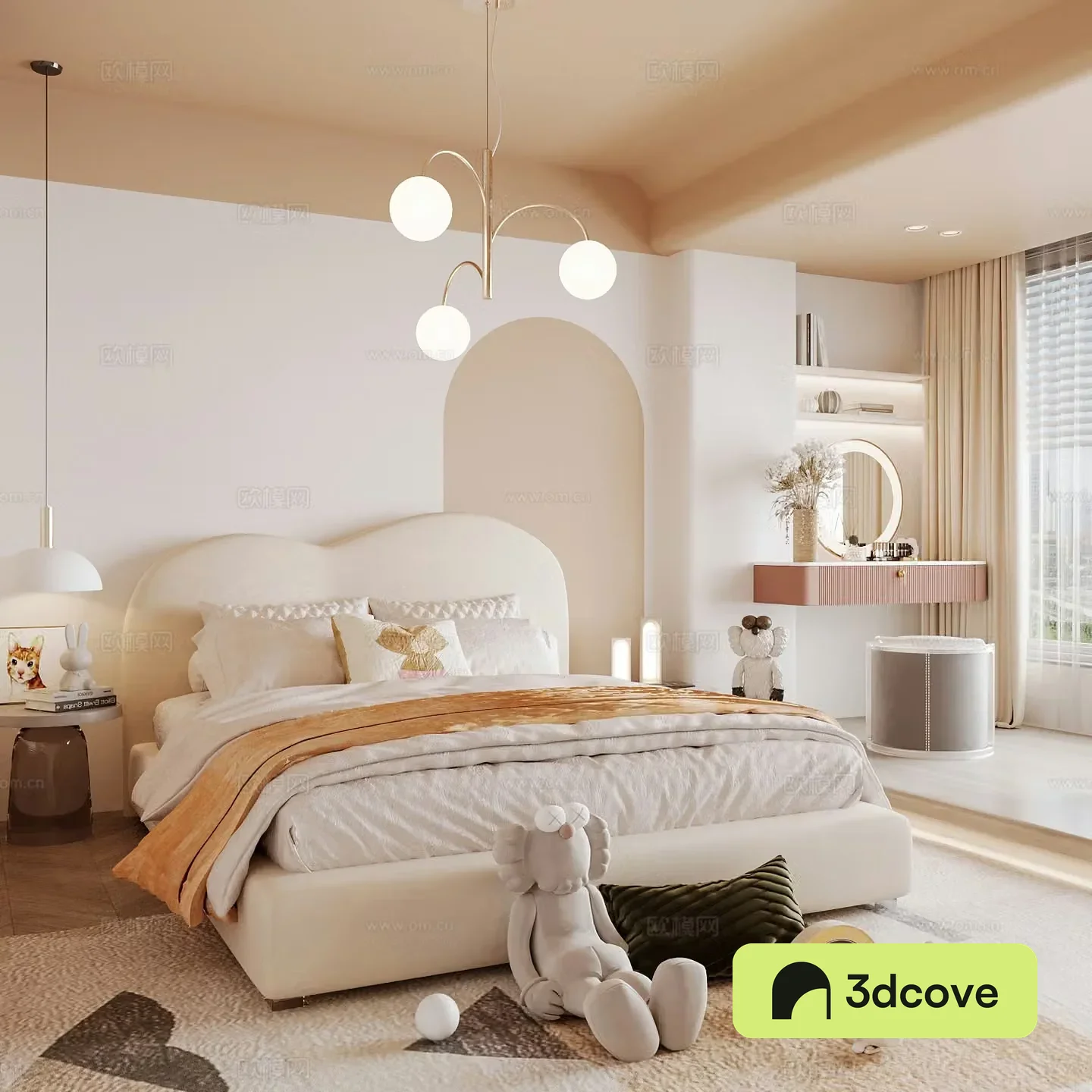 Modern children’s room boy’s room girl’s room