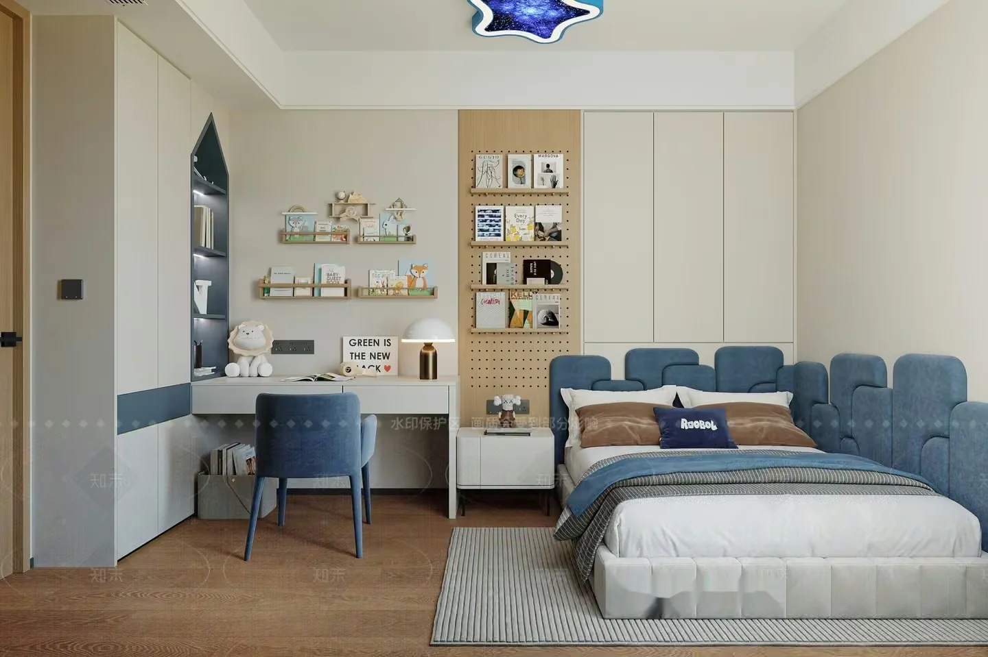 Cozy Bedroom 3D Model – 3256 – VRAY Render