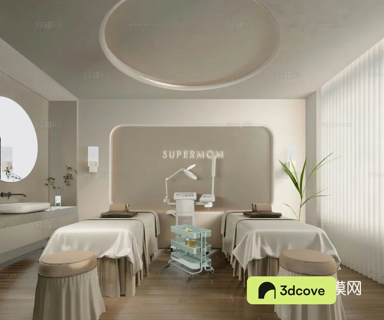Modern beauty salon Beauty private room Beauty instrument