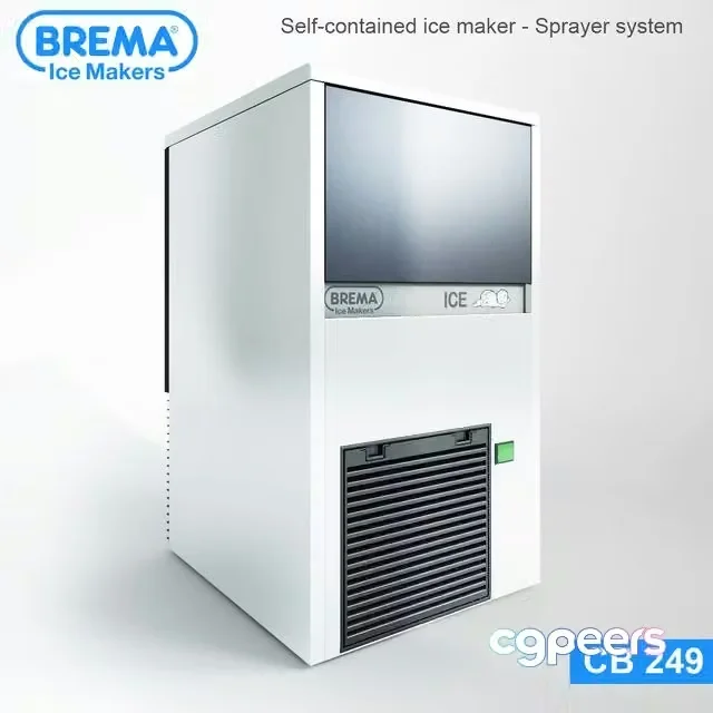 3ds Max Free – Ice machine Brema – CB 249