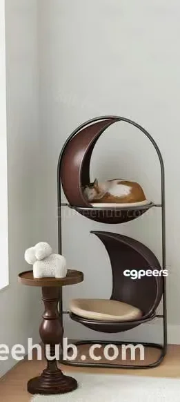 Cozy Cat Furniture 3D Model – 23282 – VRAY Render